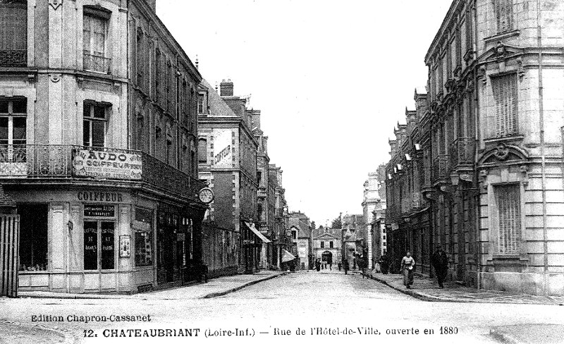 Ville de Chteaubriant (Bretagne).