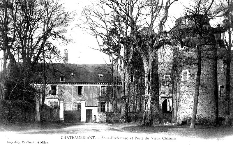 Ville de Chteaubriant (Bretagne).