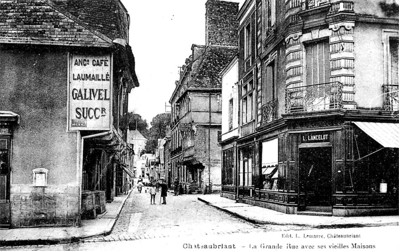 Ville de Chteaubriant (Bretagne).