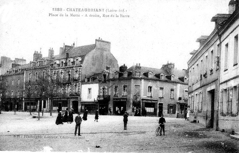 Ville de Chateaubriant (Bretagne).