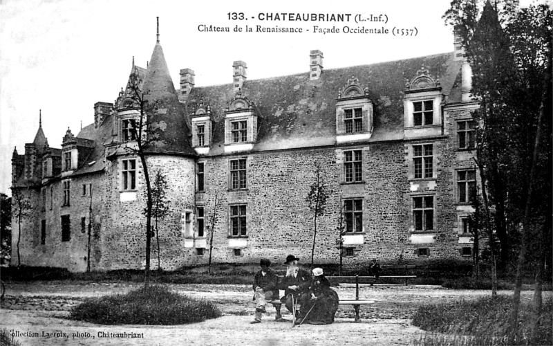 Chteau de la Renaissance  Chteaubriant (Bretagne).