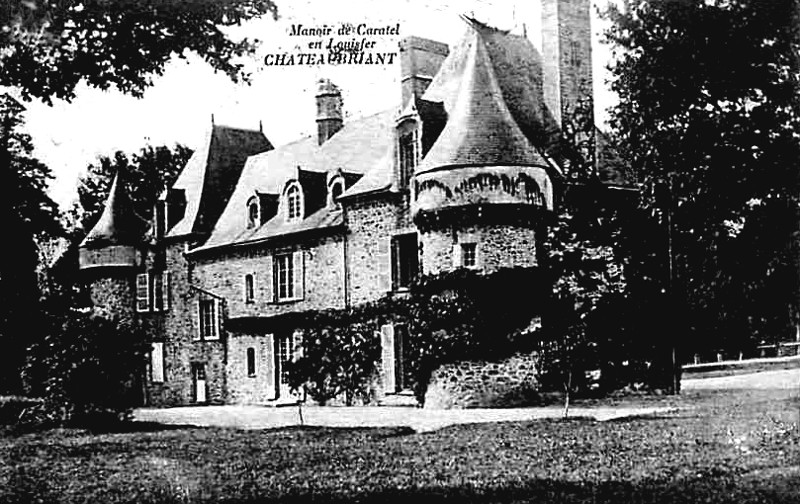 Manoir  Chteaubriant (Bretagne).