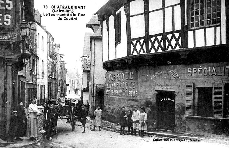 Ville de Chteaubriant (Bretagne).