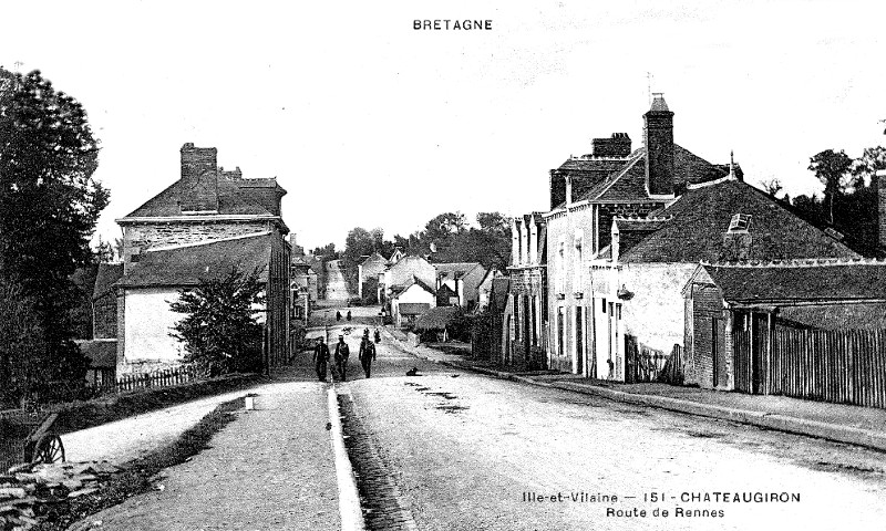 Ville de Chteaugiron (Bretagne).