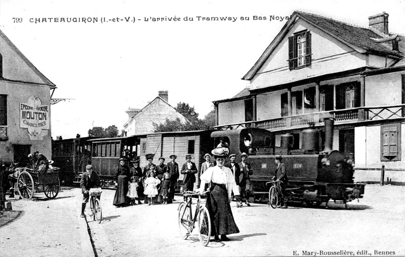 Gare de Châteaugiron (Bretagne).