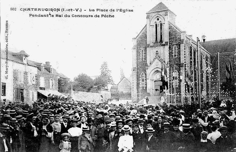 Eglise de Châteaugiron (Bretagne).