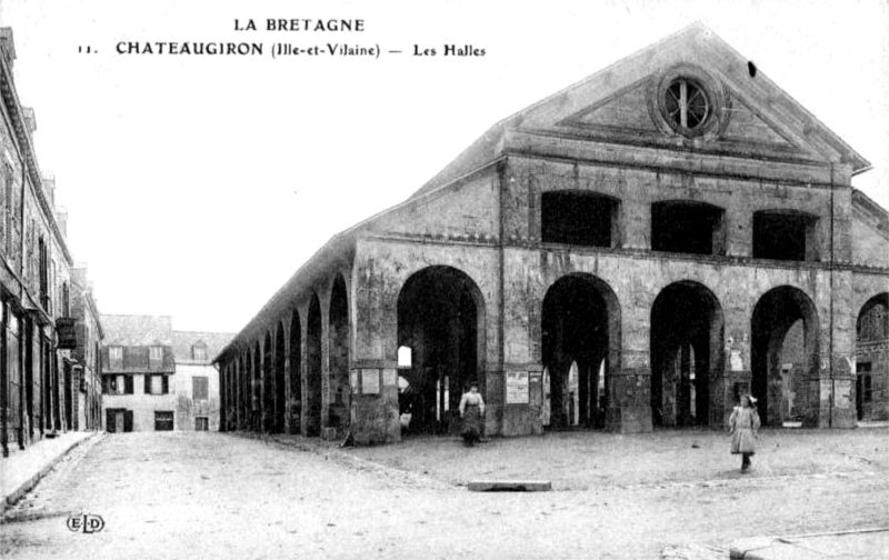 Halles de Châteaugiron (Bretagne).