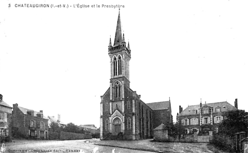 Eglise de Châteaugiron (Bretagne).