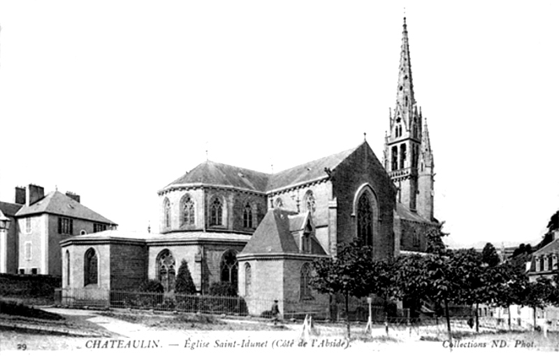 Eglise de Chteaulin (Bretagne).