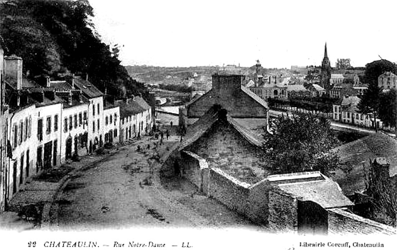 Ville de Chteaulin (Bretagne).