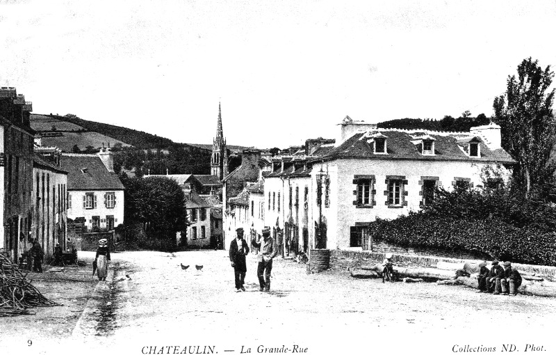 Ville de Chteaulin (Bretagne).