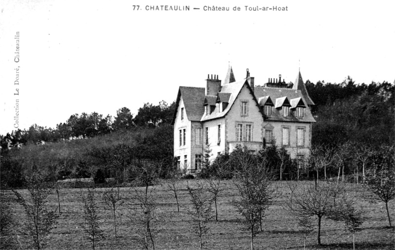 Chteau de Chteaulin (Bretagne).