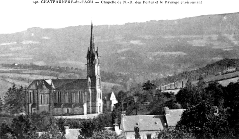 Chapelle de Notre-Dame des Portes  Chteauneuf-du-Faou (Bretagne).