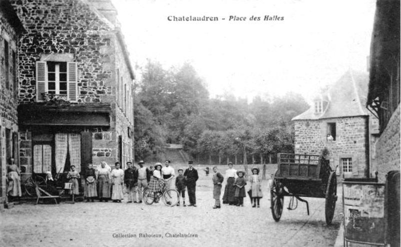 Ville de Chtelaudren (Bretagne).