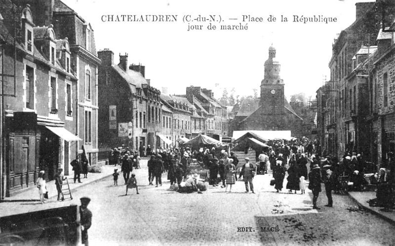 Ville de Chtelaudren (Bretagne).