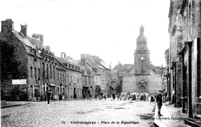 Ville de Chtelaudren (Bretagne).