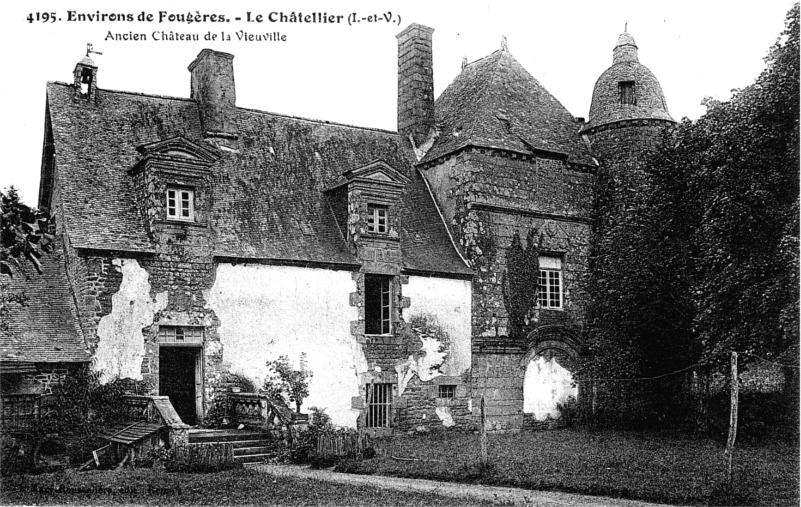 Manoir de la Vieuxville dans la ville du Chtellier (Bretagne).