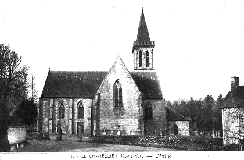 Eglise du Chtellier (Bretagne). 