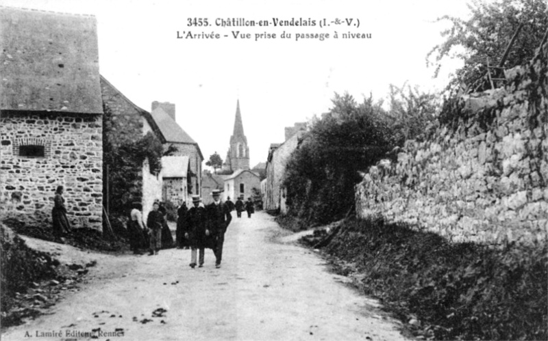 Ville de Chtillon-en-Vendelais (Bretagne).