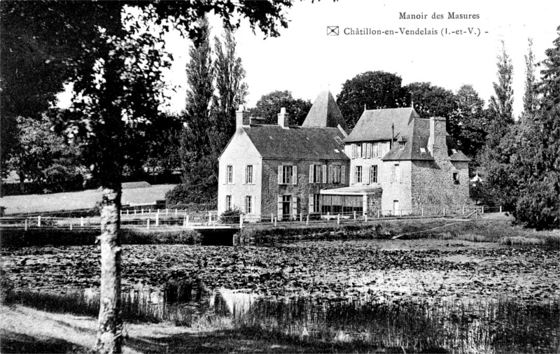 Chteau des Mazures  Chtillon-en-Vendelais (Bretagne).