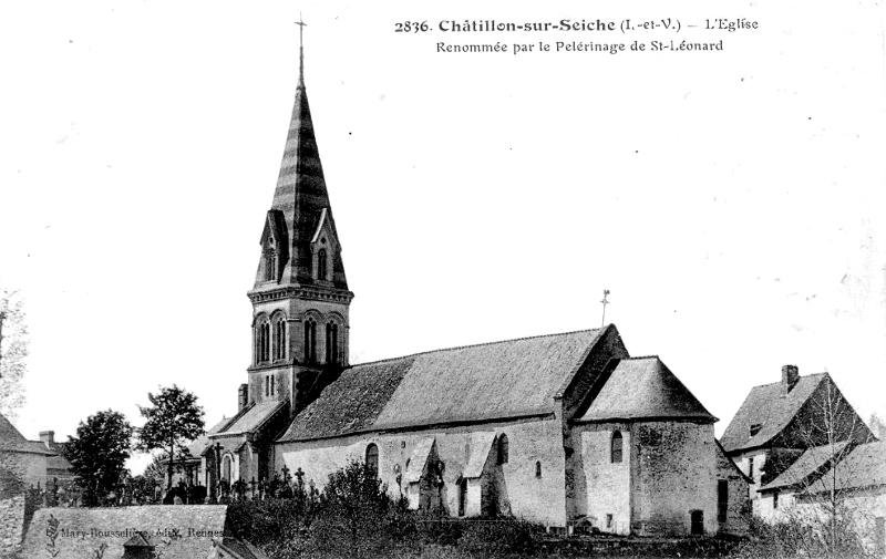 Eglise de Châtillon-sur-Seiche (Bretagne).