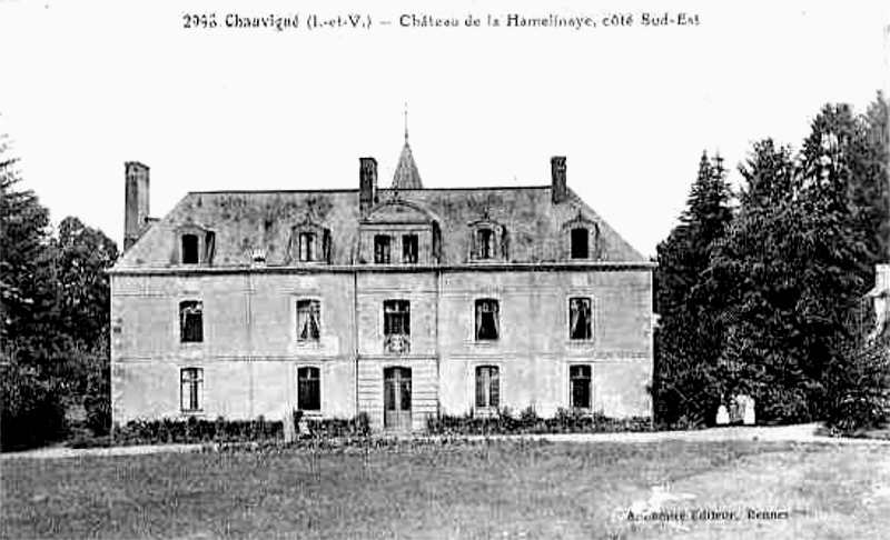 Château de la Hamelinaye à Chauvigné  (Bretagne)