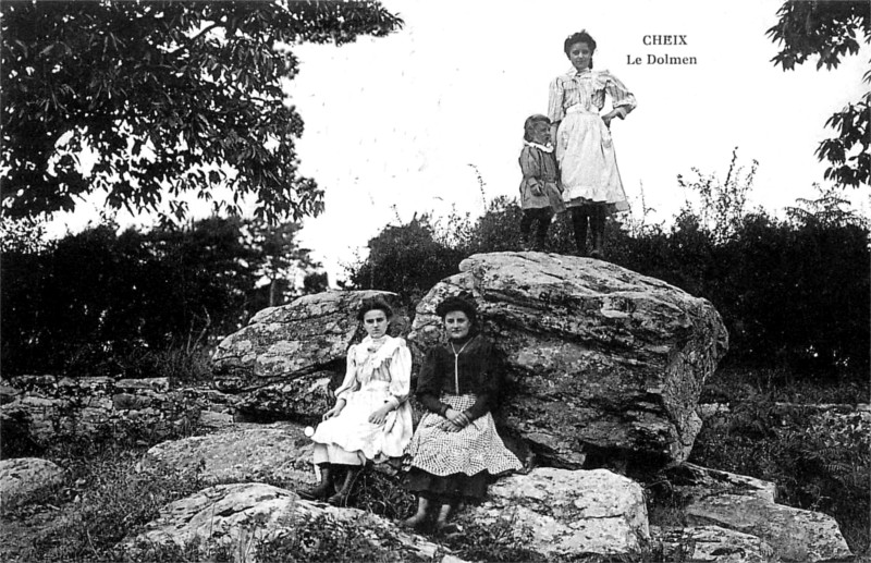 Dolmen de Cheix-en-Retz (Bretagne).