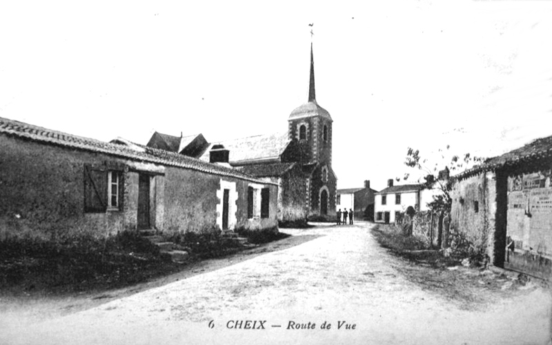 Ville de Cheix-en-Retz (Bretagne).