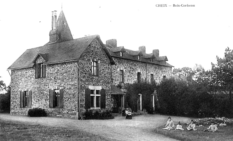 Ville de Cheix-en-Retz (Bretagne).