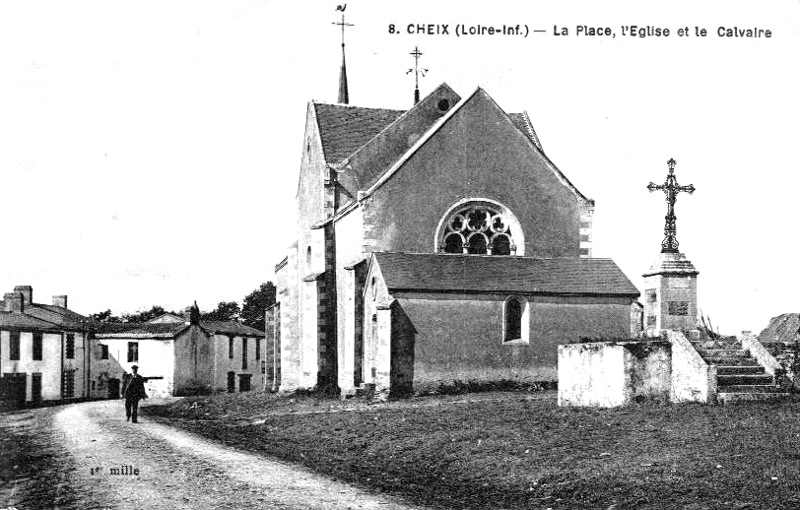 Ville de Cheix-en-Retz (Bretagne).