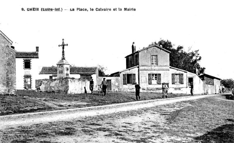 Ville de Cheix-en-Retz (Bretagne).