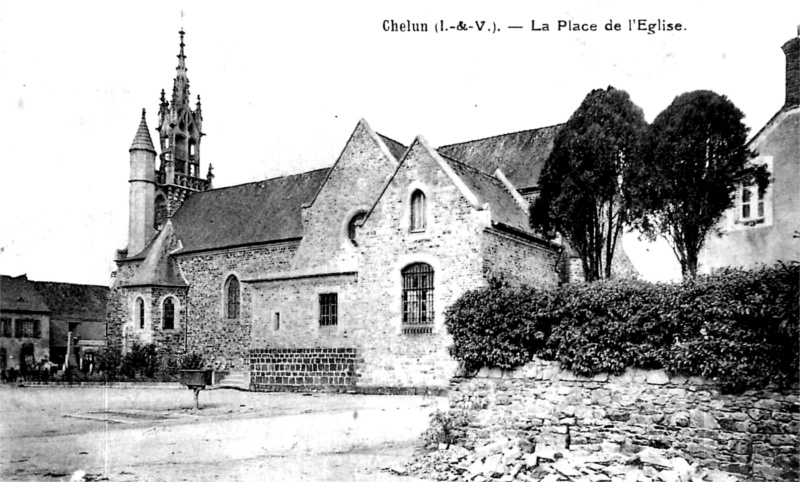 Eglise de Chelun (Bretagne).