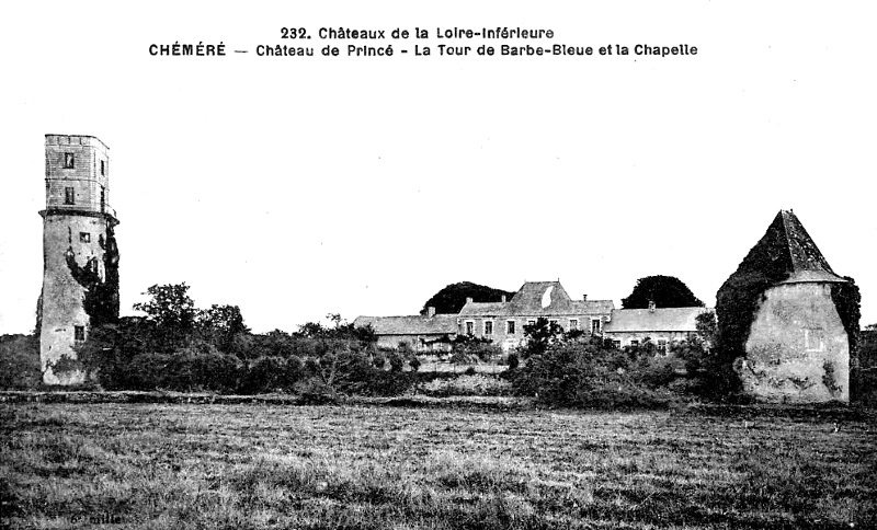 Chteau de Princ  Chmr (anciennement en Bretagne).