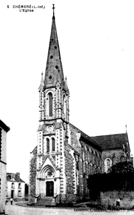 Eglise de Chéméré (anciennement en Bretagne).