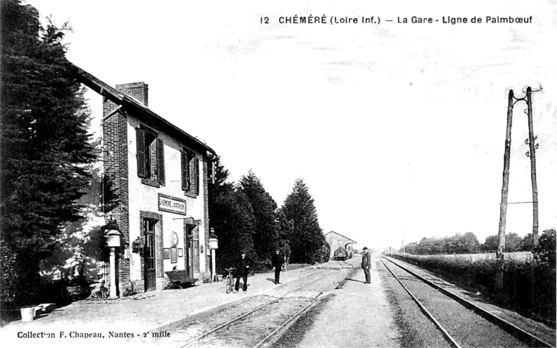 Gare de Chéméré (anciennement en Bretagne).