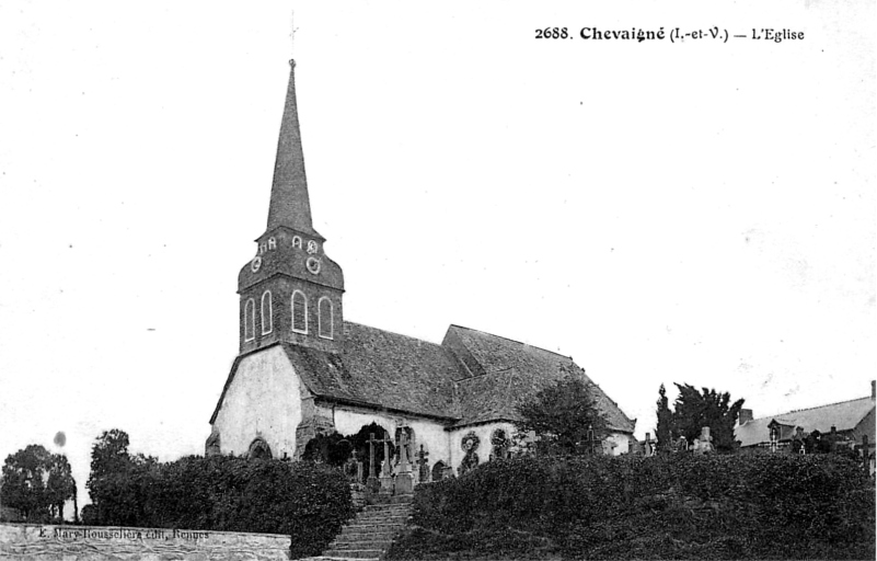 Eglise de Chevaign (Bretagne).