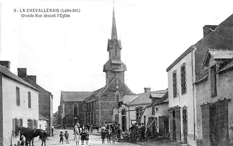 Eglise de Chevallerais (anciennement en Bretagne).