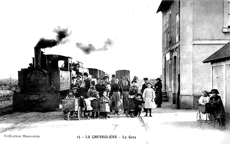 Gare de La Chevrolire (Bretagne).