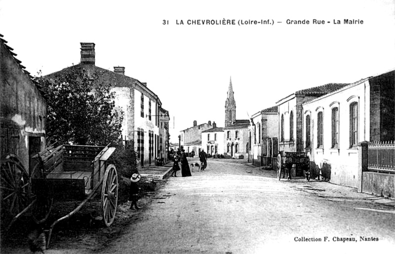 Ville de La Chevrolire (Bretagne).