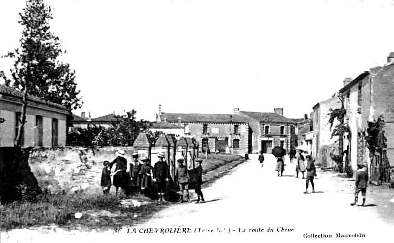 Ville de La Chevrolire (Bretagne).