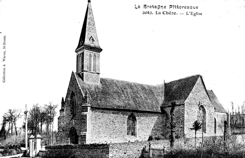 Eglise de la Chèze (Bretagne).