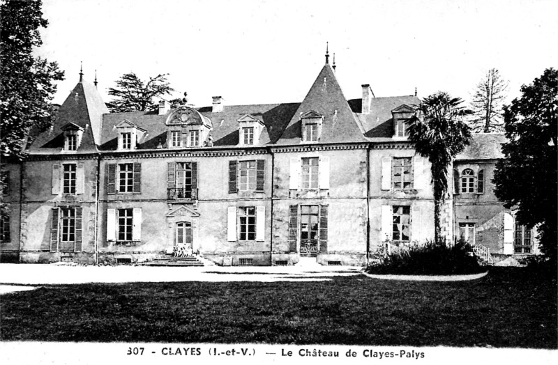 Château de Clayes (Bretagne).