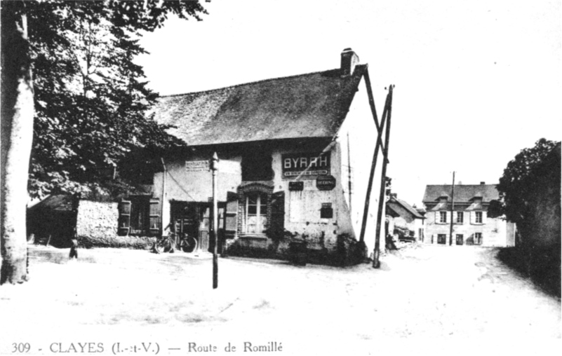 Ville de Clayes (Bretagne).