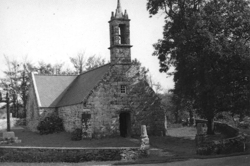 Chapelle de Clden-Cap-Sizun : chapelle de Langroaz ou Langroas (Bretagne).