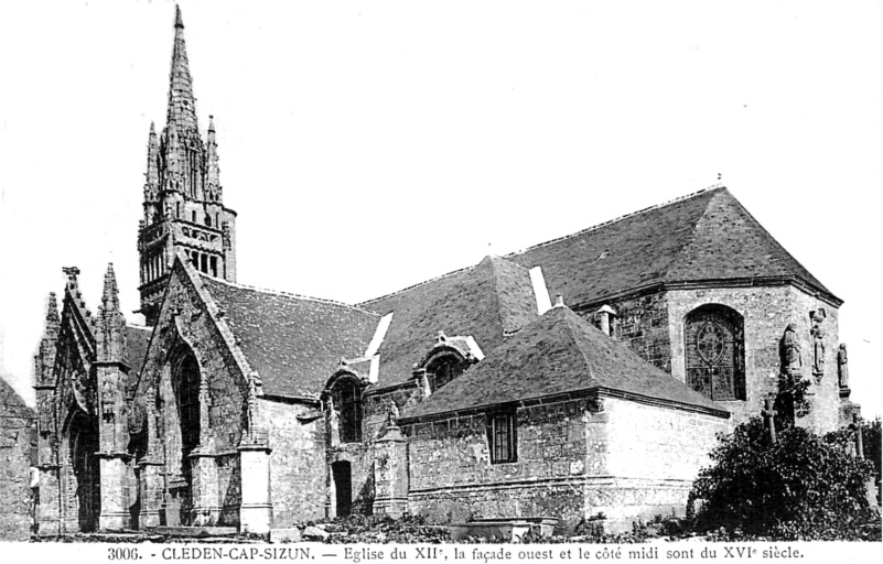 Eglise de Cléden-Cap-Sizun (Bretagne).