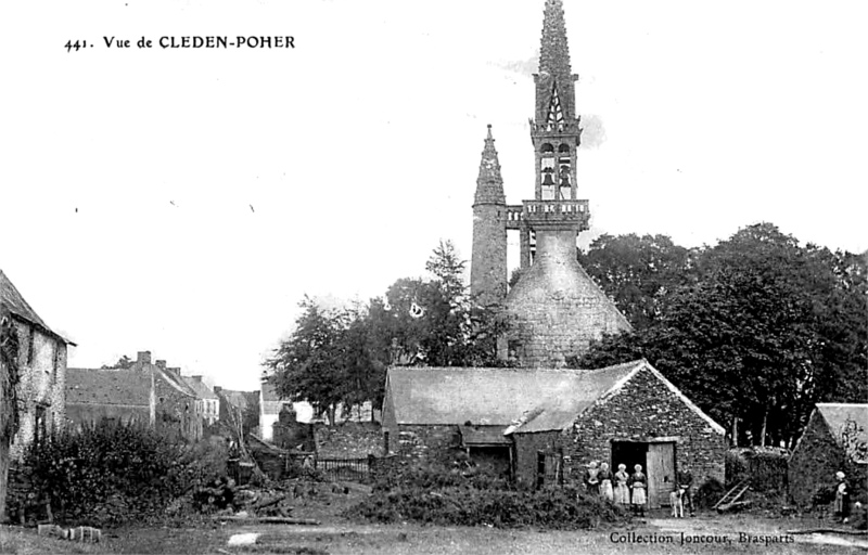 Ville de Cléden-Poher (Bretagne).