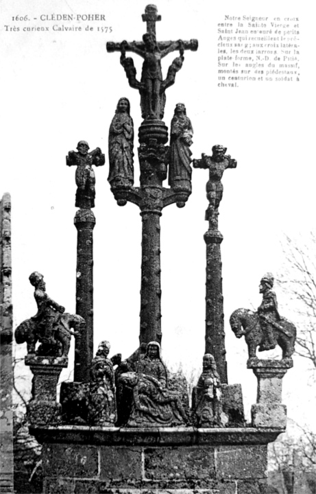 Calvaire de Clden-Poher (Bretagne).