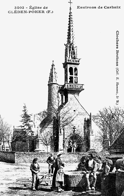 Eglise de Clden-Poher (Bretagne).