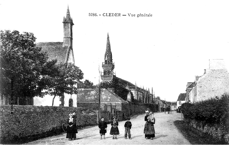 Ville de Clder (Bretagne).