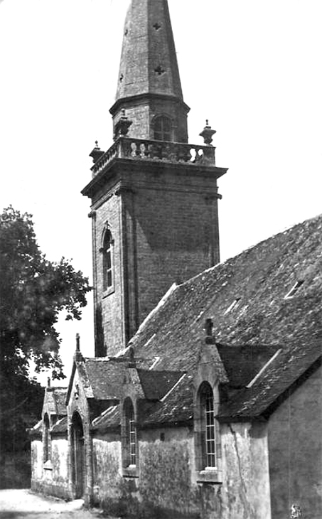 Eglise de Clguer (Bretagne).